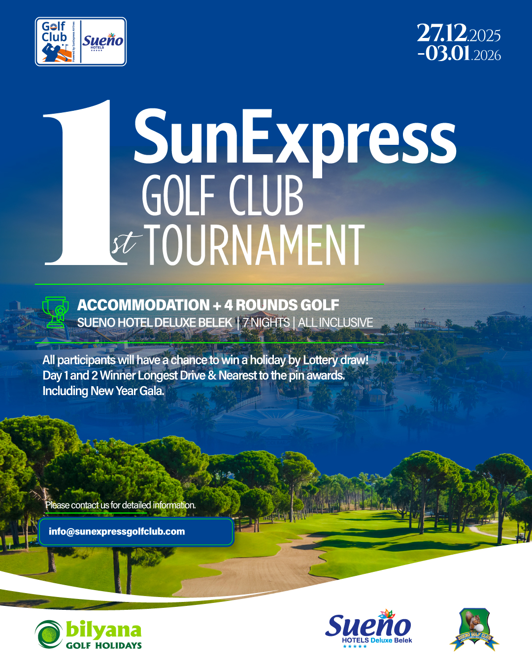 1. SUNEXPRESS GOLF CLUB TURNIER