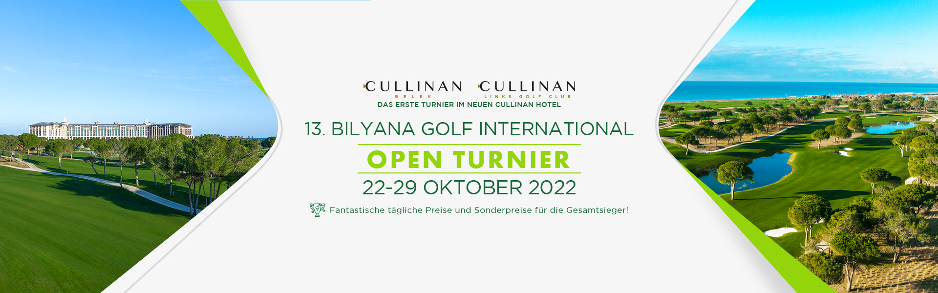 Bilyana Golf - 13. BILYANA GOLF INTERNATIONALES TURNIER