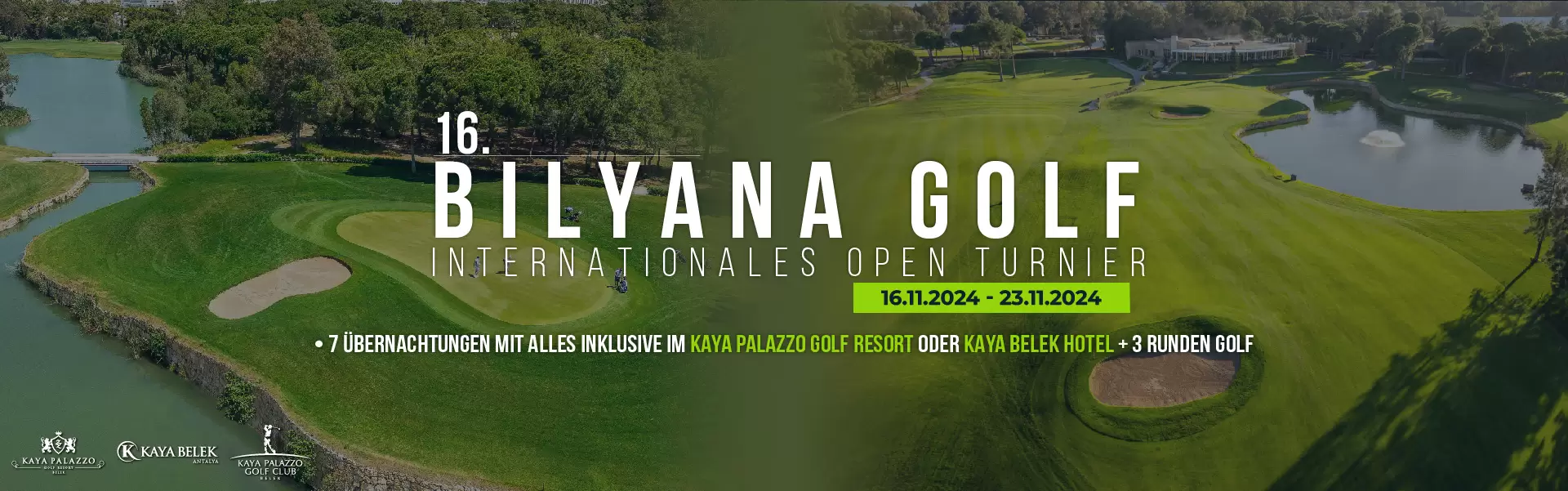 Bilyana Golf - 16Th BILYANA GOLF INTERNATIONAL OPEN TURNIER